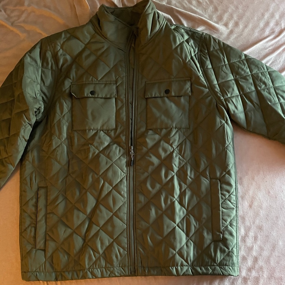 Army/Olive Green Rain Coat